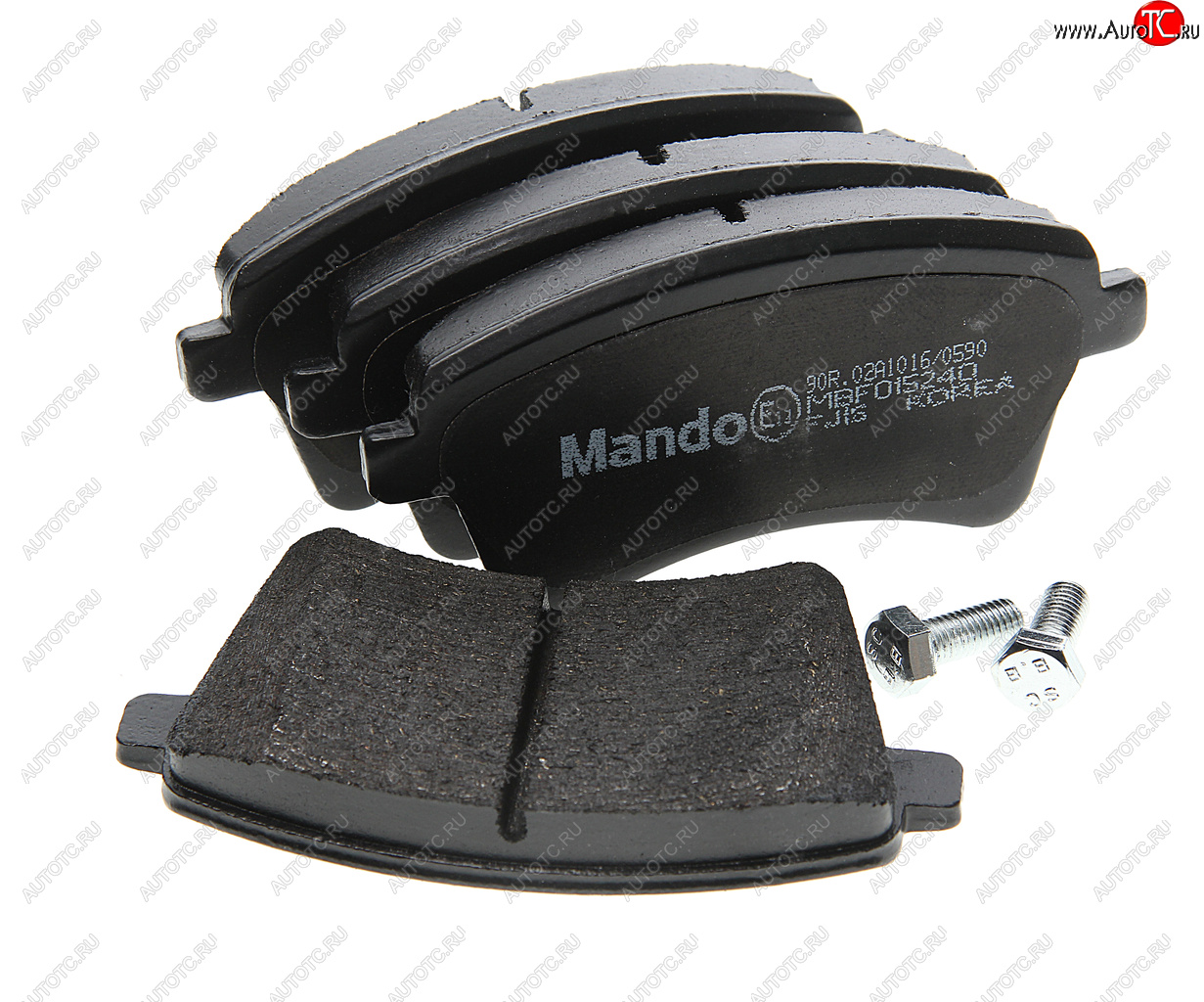 2 199 р. Колодки тормозные RENAULT Kangoo (1.5 DCI/1.6) (08-) передние (4шт.) MANDO MANDO mbf015240 MANDO mbf015240  с доставкой в г. Пермь