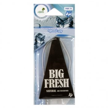 80 р. Ароматизатор подвесной пластина (лед черный) Big Fresh FKVJP FKVJP pabf-74 FKVJP pabf-74  с доставкой в г. Пермь. Увеличить фотографию 1