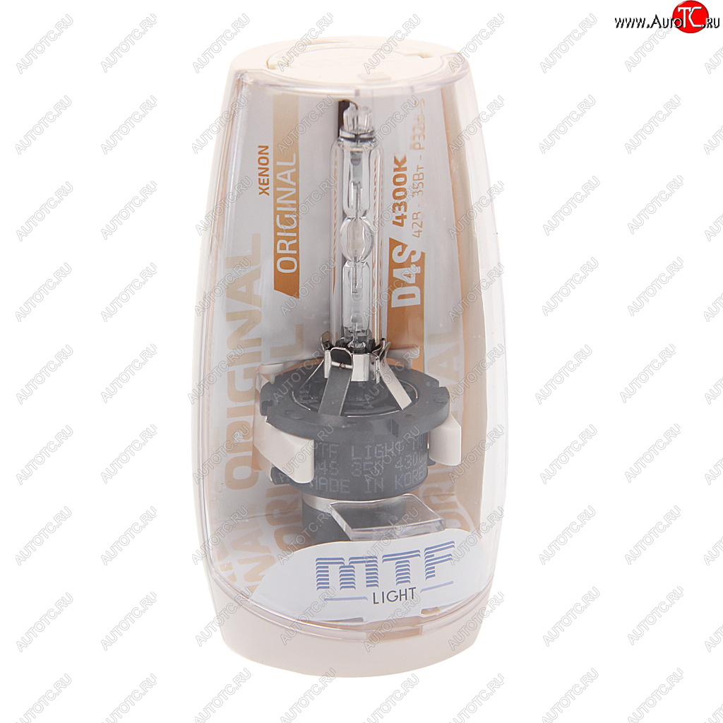 3 399 р. Лампа ксеноновая D4S 4300K бокс (1шт.) MTF MTF sbd4s4  с доставкой в г. Пермь