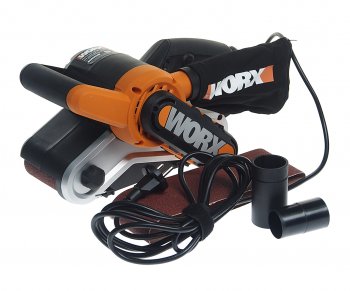 10 749 р. Машина лентошлифовальная 950Вт 533x76мм 240-350ммин WORX WORX wx661.1  с доставкой в г. Пермь. Увеличить фотографию 1