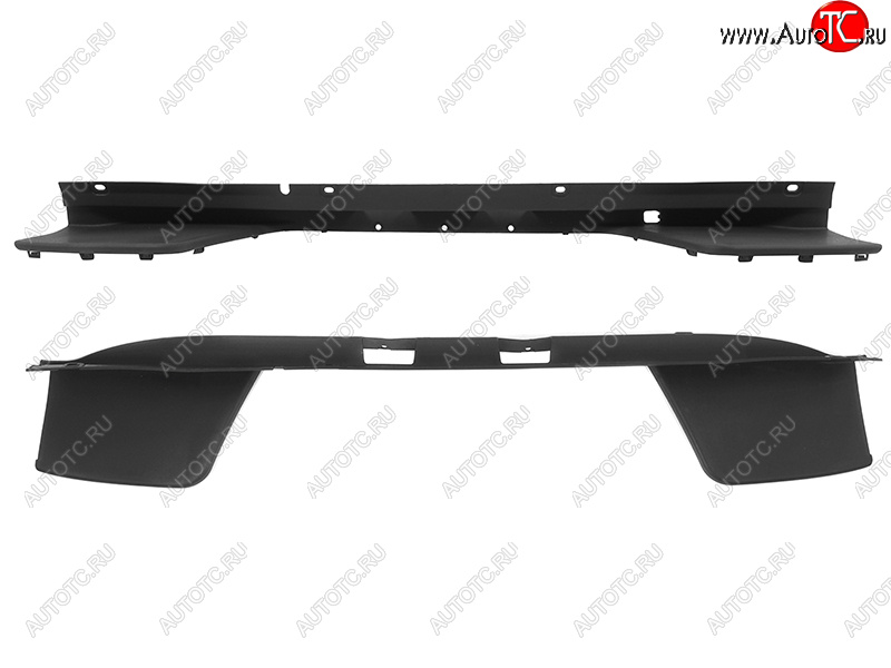5 999 р. Накладка бампера Volkswagen Amarok 10-20 (Сзади) SAT ST-93-0047  с доставкой в г. Пермь