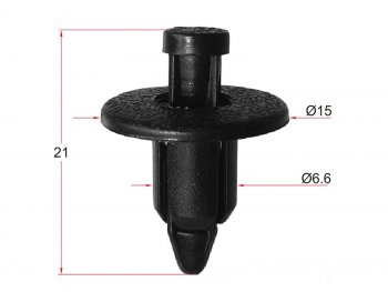 91 р. Клипса GM/LEXUS/MITSUBISHI/SUBARU/SUZUKI/TOYOTA (1 шт.) SAT ST-KJ-034, stkj034 SAT ST-KJ-034  с доставкой в г. Пермь. Увеличить фотографию 1