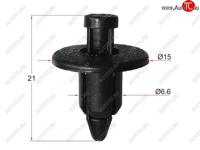 91 р. Клипса GM/LEXUS/MITSUBISHI/SUBARU/SUZUKI/TOYOTA (1 шт.) SAT ST-KJ-034, stkj034 SAT ST-KJ-034  с доставкой в г. Пермь