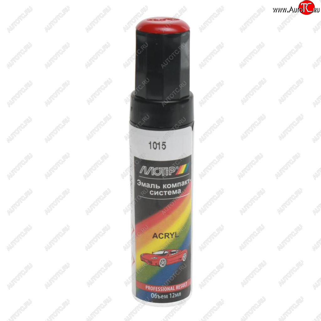 299 р. Краска красная с кистью 12мл MOTIP MOTIP 1015 12ml  с доставкой в г. Пермь
