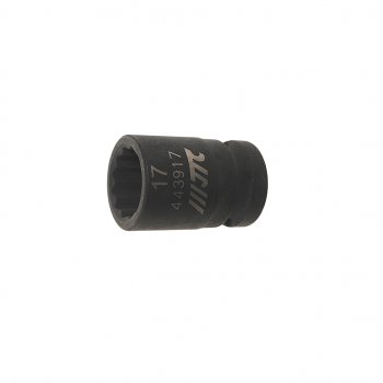 299 р. Головка торцевая 12 17мм 12-ти гранная ударная L=38мм JTC JTC TOOLS CO., LTD jtc-443917  с доставкой в г. Пермь. Увеличить фотографию 1