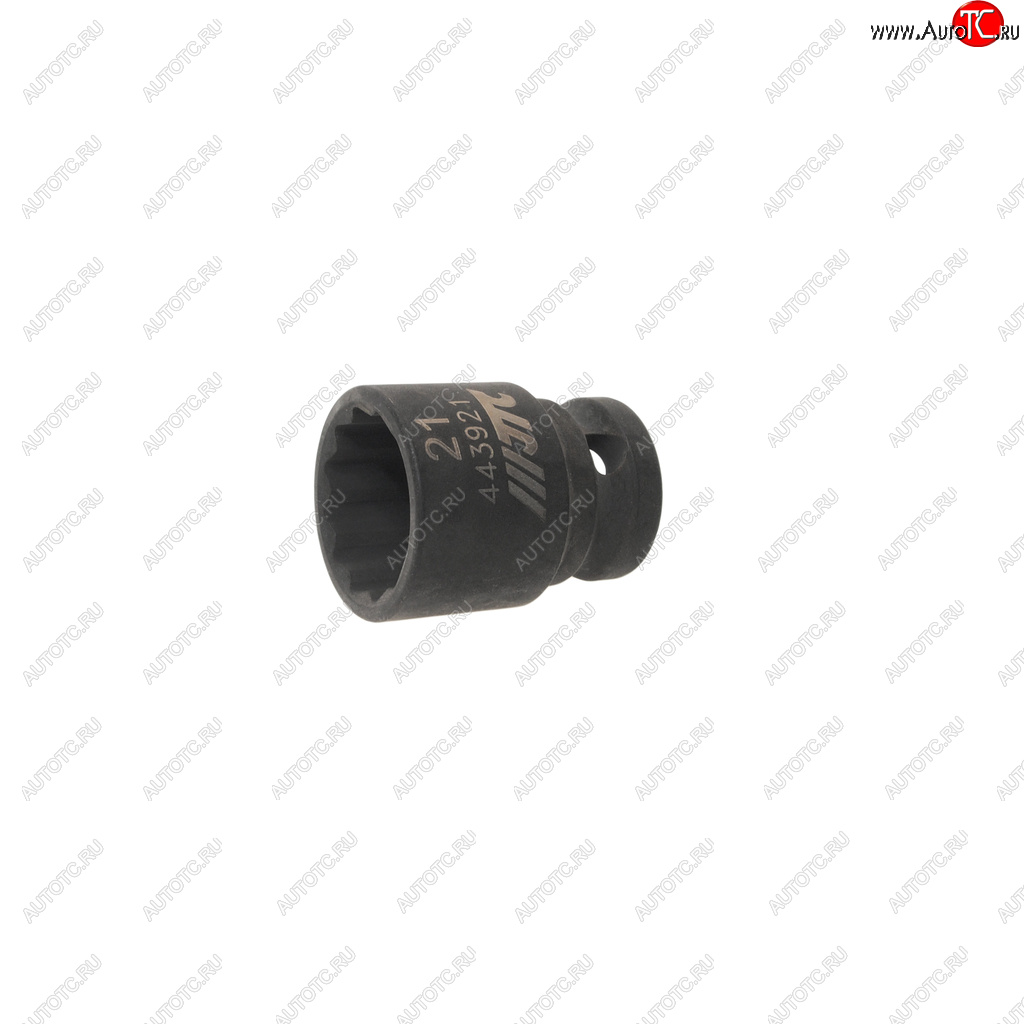 399 р. Головка торцевая 12 21мм 12-ти гранная ударная L=38мм JTC JTC TOOLS CO., LTD jtc-443921  с доставкой в г. Пермь