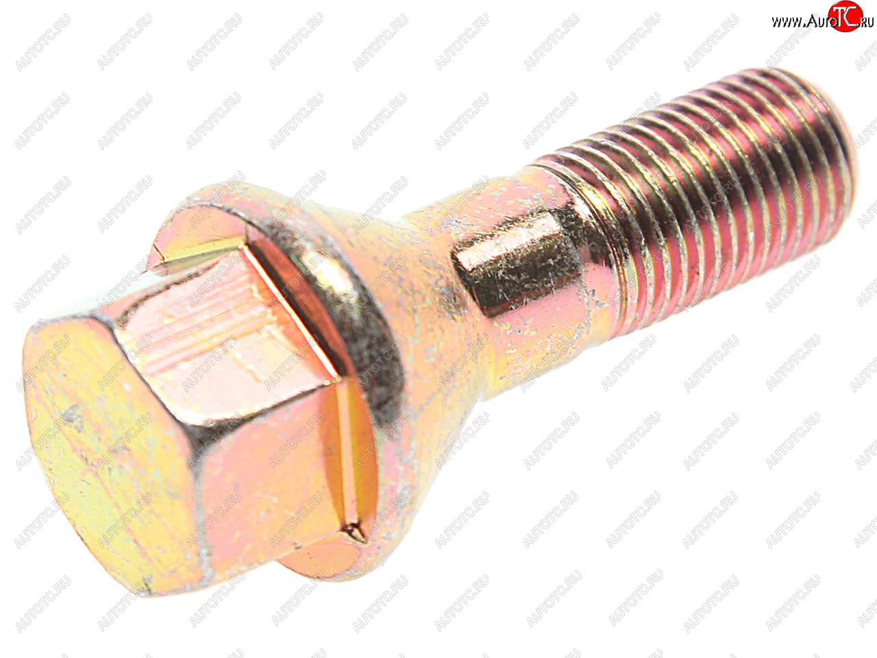 95 р. Болт колеса М12х1.25х28 ГАЗ-3110 конус под ключ 17мм NO NAME 3110-3101040  с доставкой в г. Пермь