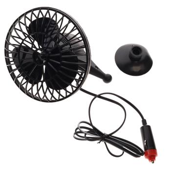 Вентилятор в салон 12V на платформе черный JT JT 9041j