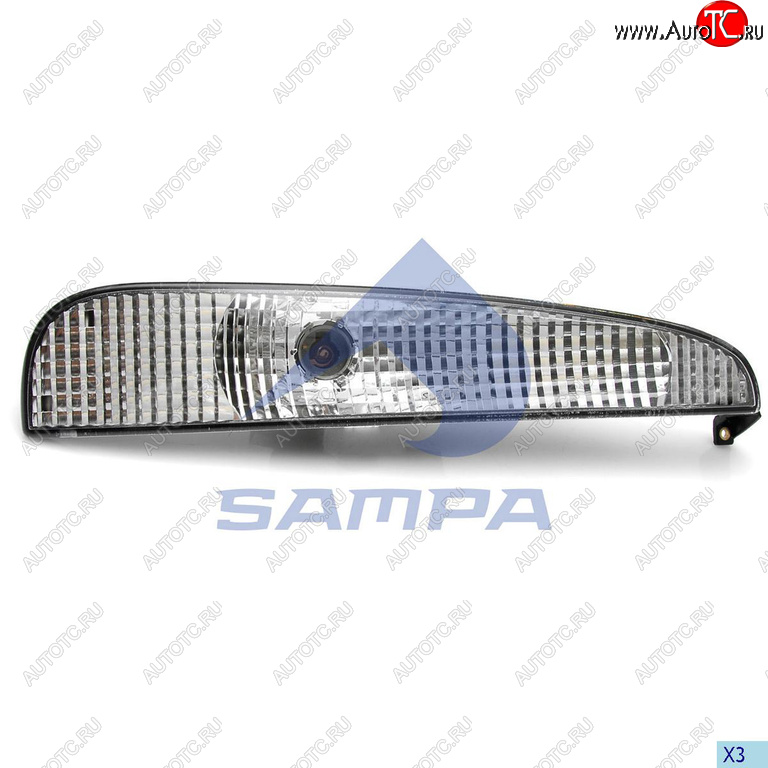 989 р. Указатель поворота MERCEDES Axor (04-) правый SAMPA SAMPA 201.091  с доставкой в г. Пермь