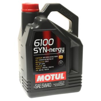 4 999 р. Масло моторное 6100 SYNERGIE 5W40 псинт.5л MOTUL MOTUL 111690  с доставкой в г. Пермь. Увеличить фотографию 1