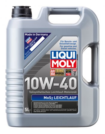 7 799 р. Масло моторное MoS2 LEICHTLAUF 10W40 псинт.5л LIQUI MOLY LIQUI MOLY 2184  с доставкой в г. Пермь. Увеличить фотографию 1