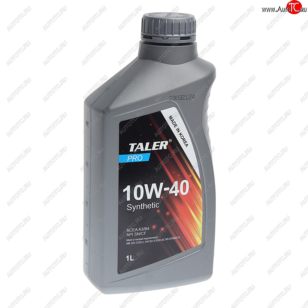1 059 р. Масло моторное PRO A3B4 10W40 синт.1л TALER TALER 700111  с доставкой в г. Пермь