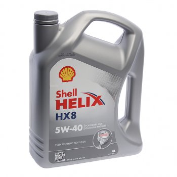 3 299 р. Масло моторное HELIX HX-8 5W40 A3B4SP синт.4л SHELL SHELL 550070336  с доставкой в г. Пермь. Увеличить фотографию 1