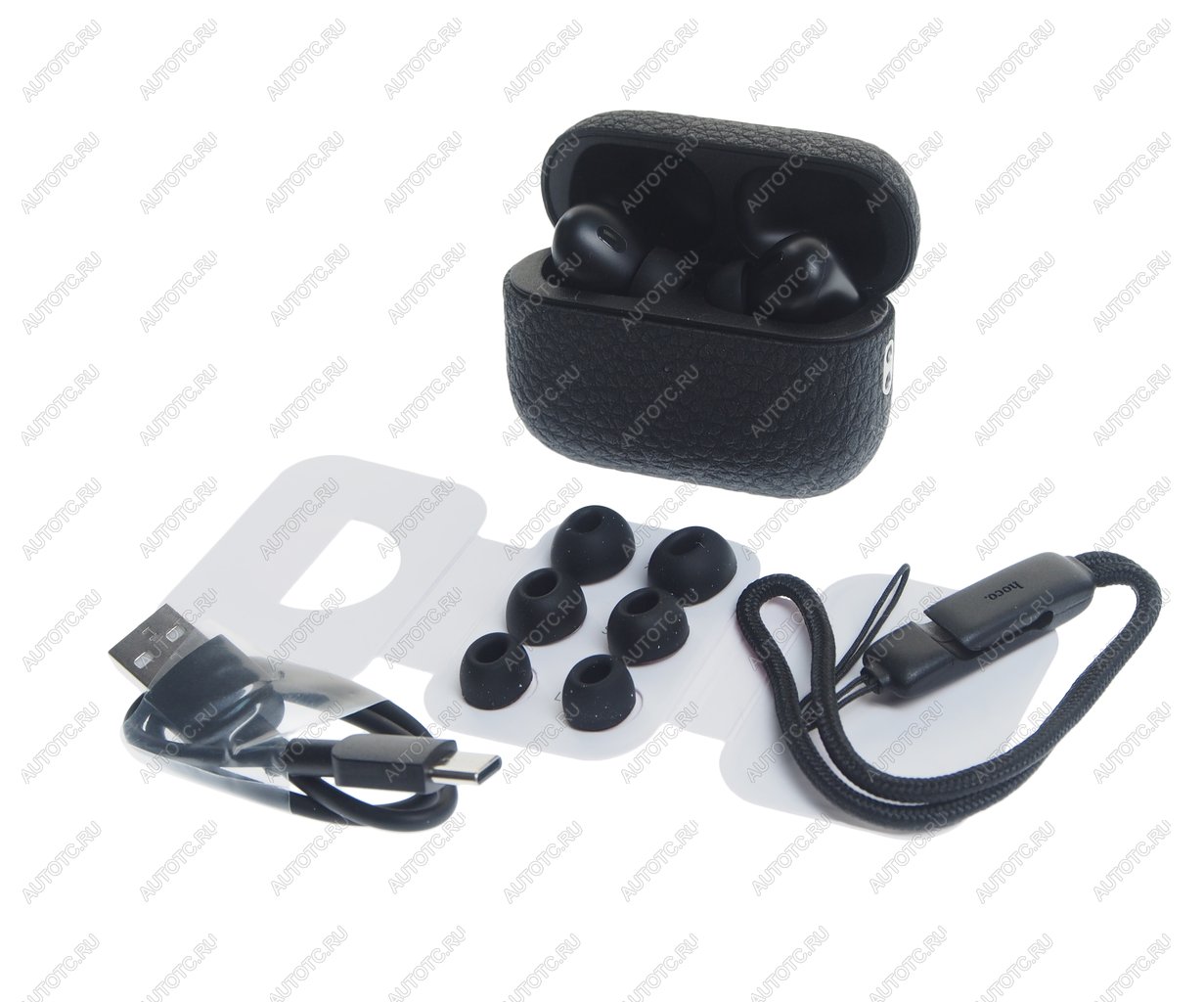 1 589 р. Наушники беспроводные TWS HOCO HOCO eq9 black  с доставкой в г. Пермь