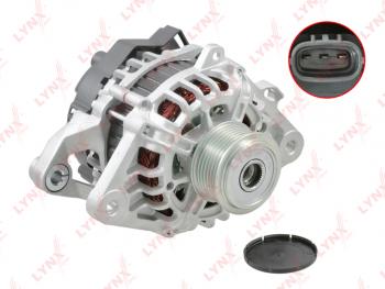 15 499 р. Генератор HYUNDAI HD35 (17-),Porter 2 (12-) KIA Bongo 3 (12-) (2.5-A2) (90A,12V) LYNX LYNX ea1303  с доставкой в г. Пермь. Увеличить фотографию 1