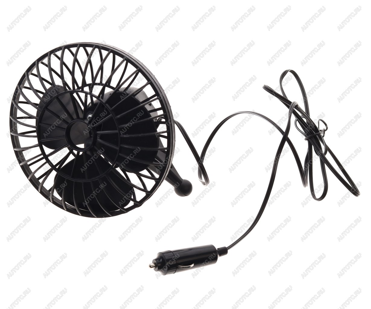 499 р. Вентилятор в салон 12V на присоске черный SKYWAY SKYWAY s01901001  с доставкой в г. Пермь