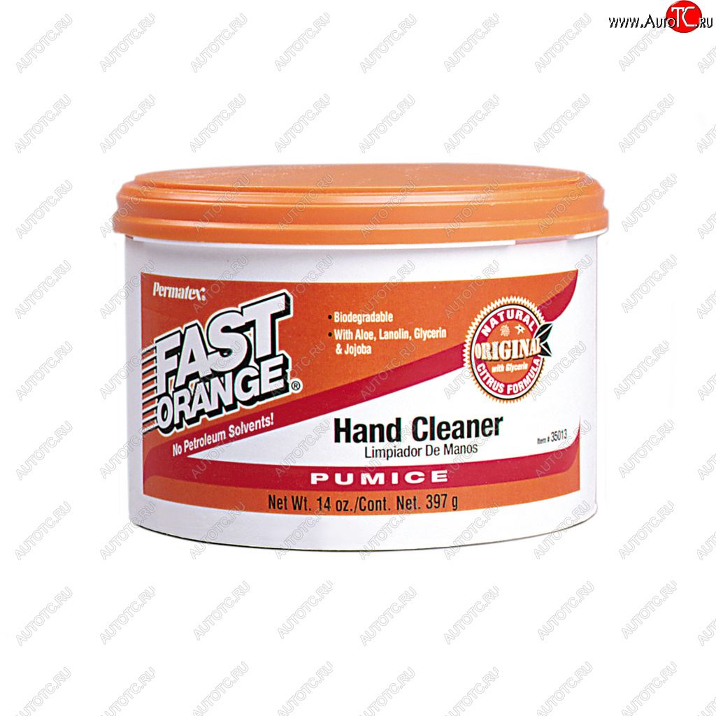 859 р. Очиститель рук крем для сухой очистки с пемзой 397г Fast Orange Hand Cleaner Cream Formula PERMATEX PERMATEX 35013  с доставкой в г. Пермь