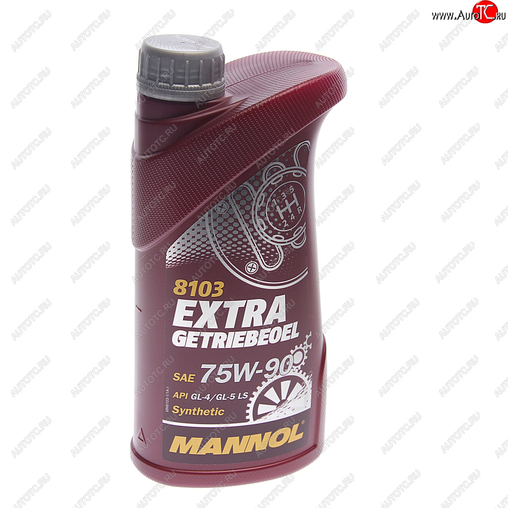 999 р. Масло трансмиссионное EXTRA GETRIEBEOEL GL-45 75W90 синт.1л 8103 MANNOL MANNOL 1304  с доставкой в г. Пермь