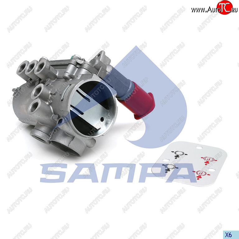 10 399 р. Клапан аварийного растормаживания DAF SCANIA SCHMITZ SAMPA SAMPA 092.140  с доставкой в г. Пермь