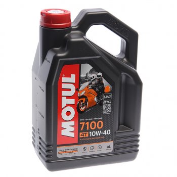 8 299 р. Масло моторное для 4-х тактных двигателей 7100 ESTER 4T 10W40 синт.4л MOTUL MOTUL 112122  с доставкой в г. Пермь. Увеличить фотографию 1