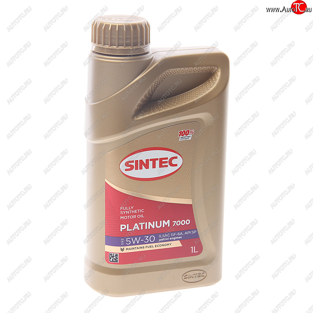 669 р. Масло моторное Platinum 7000 GF-6A 5W30 синт.1л SINTEC SINTEC 600152  с доставкой в г. Пермь