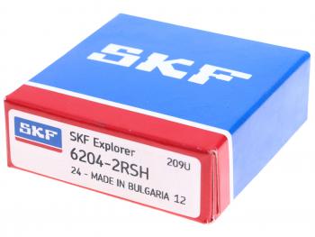 189 р. Подшипник механизма рулевого ГАЗ-53,3307 SKF SKF 180204 (6204.2rs)  с доставкой в г. Пермь. Увеличить фотографию 2