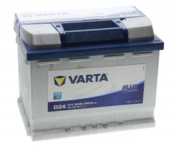 13 999 р. Аккумулятор VARTA Blue Dynamic 60Ач обратная полярность VARTA 6ст60(0) d24  с доставкой в г. Пермь. Увеличить фотографию 1