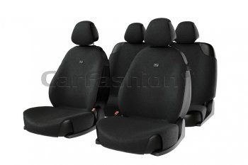 1 769 р. Авточехлы (майка) полиэстер черно-серые (7 предм.) Forum CARFASHION CARFASHION 22023  с доставкой в г. Пермь. Увеличить фотографию 1