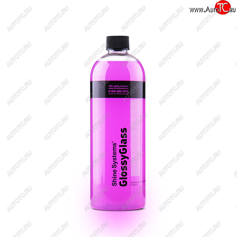 162 р. Очиститель стекол 750мл GlossyGlass SHINE SYSTEMS SHINE SYSTEMS ss828  с доставкой в г. Пермь