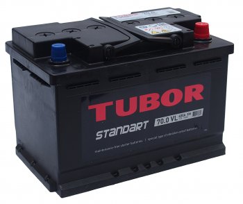 21 699 р. Аккумулятор TUBOR AGM 70Ач обратная полярность TUBOR 6ст70(0)  с доставкой в г. Пермь. Увеличить фотографию 1