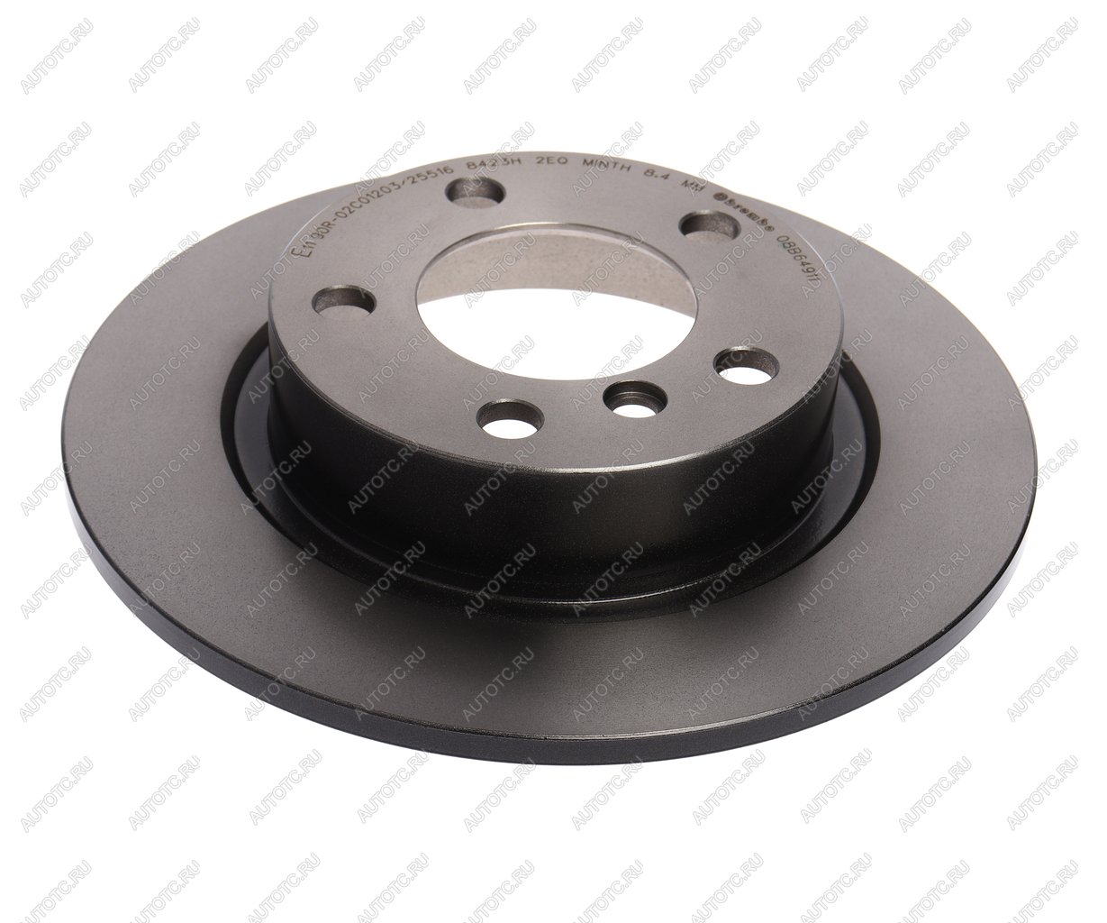 4 199 р. Диск тормозной MINI Clubman (R55),Countryman (R60) задний (1шт.) BREMBO BREMBO 08b64911  с доставкой в г. Пермь