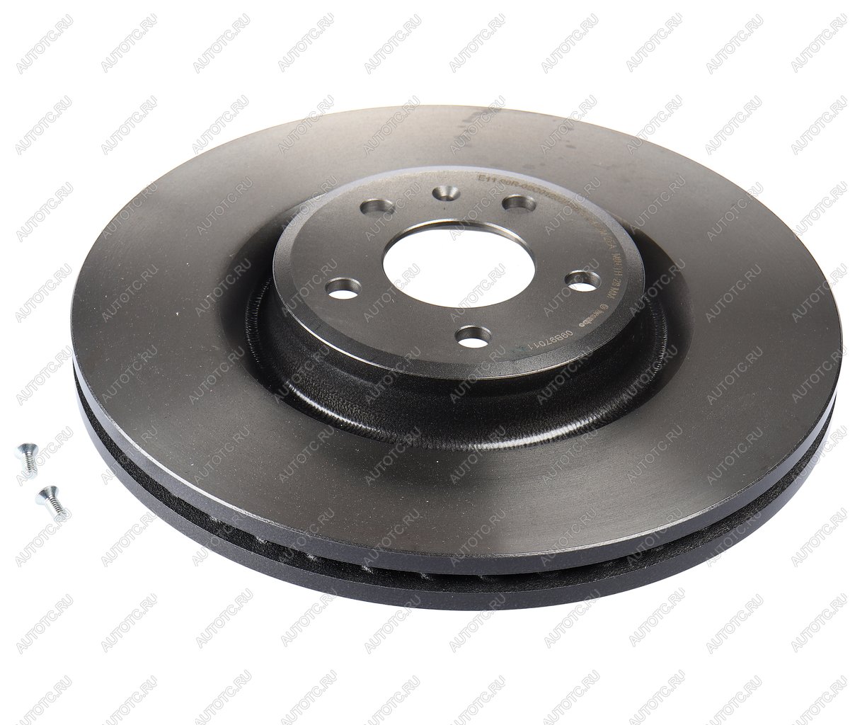 10 499 р. Диск тормозной AUDI A4,A6,A7 (07-) передний (1шт.) BREMBO BREMBO 09.b970.11  с доставкой в г. Пермь