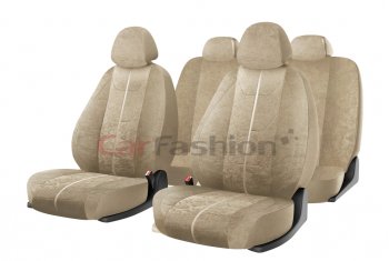 3 179 р. Авточехлы универсальные алькантара бежевые (11 предм.) Cruise CARFASHION CARFASHION 10102  с доставкой в г. Пермь. Увеличить фотографию 1