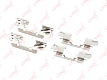 659 р. Ремкомплект MITSUBISHI Pajero Sport (08-),L200 (05-15) колодок тормозных передних LYNX LYNX bc8389  с доставкой в г. Пермь. Увеличить фотографию 1