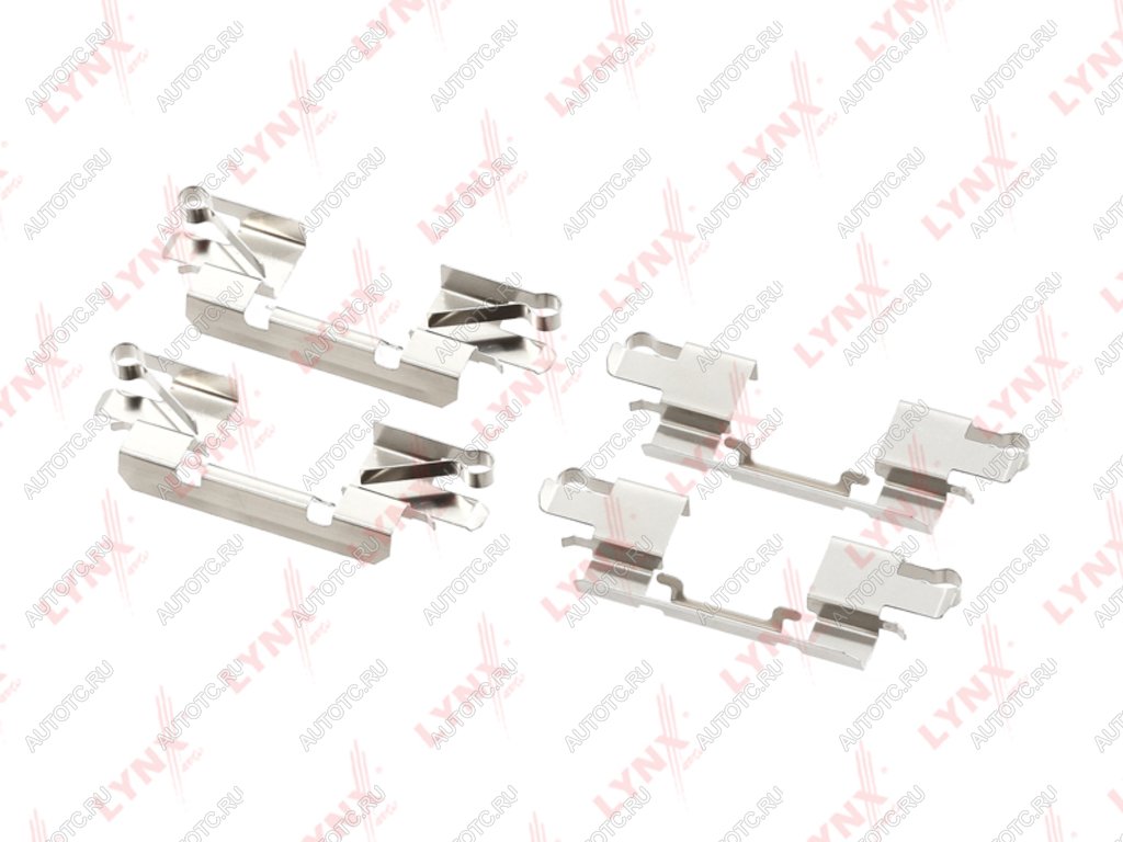 659 р. Ремкомплект MITSUBISHI Pajero Sport (08-),L200 (05-15) колодок тормозных передних LYNX LYNX bc8389  с доставкой в г. Пермь