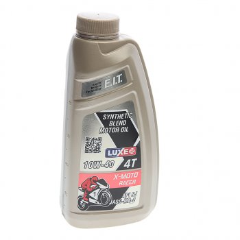 519 р. Масло моторное для 4-х тактных двигателей X-MOTO RACER SJ 4T 10W40 псинт.1л LUXE LUXE 30419  с доставкой в г. Пермь. Увеличить фотографию 1