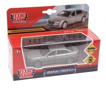 889 р. Модель автомобиля BMW 760LI металлическая ТЕХНОПАРК ТЕХНОПАРК 67314  с доставкой в г. Пермь. Увеличить фотографию 1