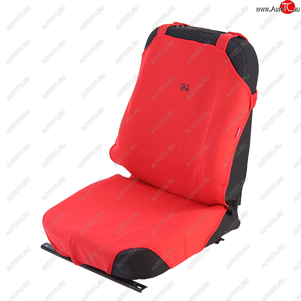 1 549 р. Авточехлы (майка) полиэстер красные (7 предм.) Forum CARFASHION CARFASHION 22027  с доставкой в г. Пермь