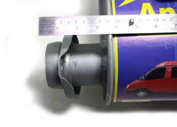 6 249 р. Глушитель ГАЗ-3302 Next дв.Evotech 2.7 ЕВРО-5 усиленный АЗГ АЗГ 2123-1201008-30  с доставкой в г. Пермь. Увеличить фотографию 5