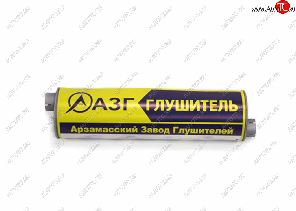 2 999 р. Глушитель ГАЗ-3302,3221,2705 дв.ЗМЗ.402,405,406,ГАЗ-560 труба 66мм АЗГ АЗГ 33078-1201010  с доставкой в г. Пермь