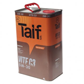 2 699 р. Масло моторное VITE PAO 5W30 C3SN синт.4л TAIF TAIF 211014  с доставкой в г. Пермь. Увеличить фотографию 1