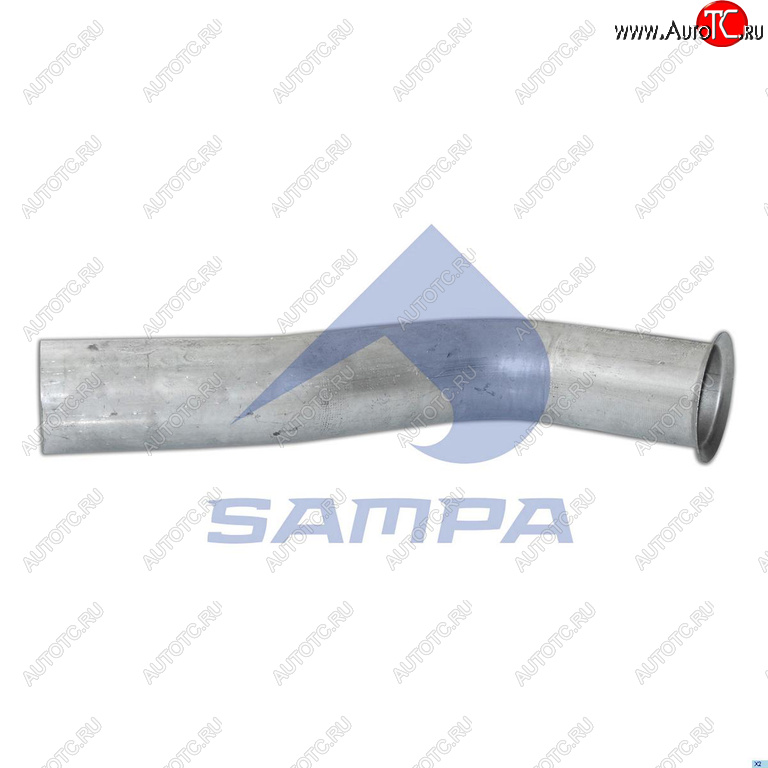 4 999 р. Труба выхлопная глушителя MAN TGA передняя SAMPA SAMPA 021.299  с доставкой в г. Пермь