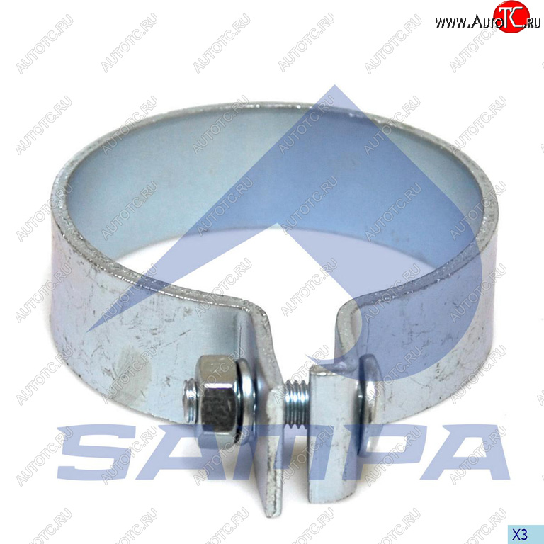 198 р. Хомут глушителя MAN (d=85.5) SAMPA SAMPA 020.340  с доставкой в г. Пермь