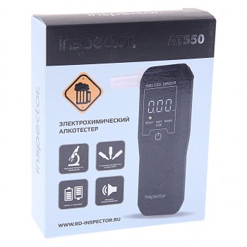 7 899 р. Алкотестер цифровой до 4.00 промилле LCD дисплей,звуковой сигнализатор INSPECTOR INSPECTOR at 550  с доставкой в г. Пермь. Увеличить фотографию 2