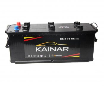 17 399 р. Аккумулятор KAINAR 140Ач обратная полярность KAINAR 6ст140(3)  с доставкой в г. Пермь. Увеличить фотографию 1