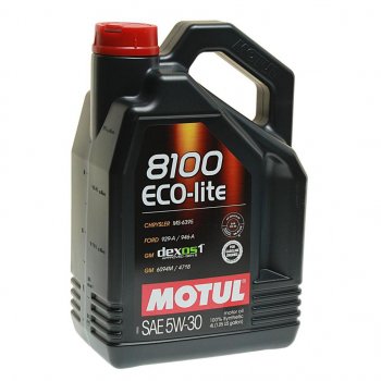 5 999 р. Масло моторное 8100 ECO-LITE 5W30 синт.4л MOTUL MOTUL 108213  с доставкой в г. Пермь. Увеличить фотографию 1