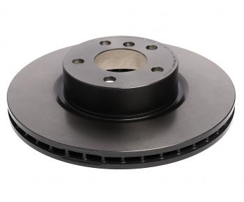 9 649 р. Диск тормозной BMW X3 (F25) передний (1шт.) BREMBO BREMBO 09b57011  с доставкой в г. Пермь. Увеличить фотографию 1