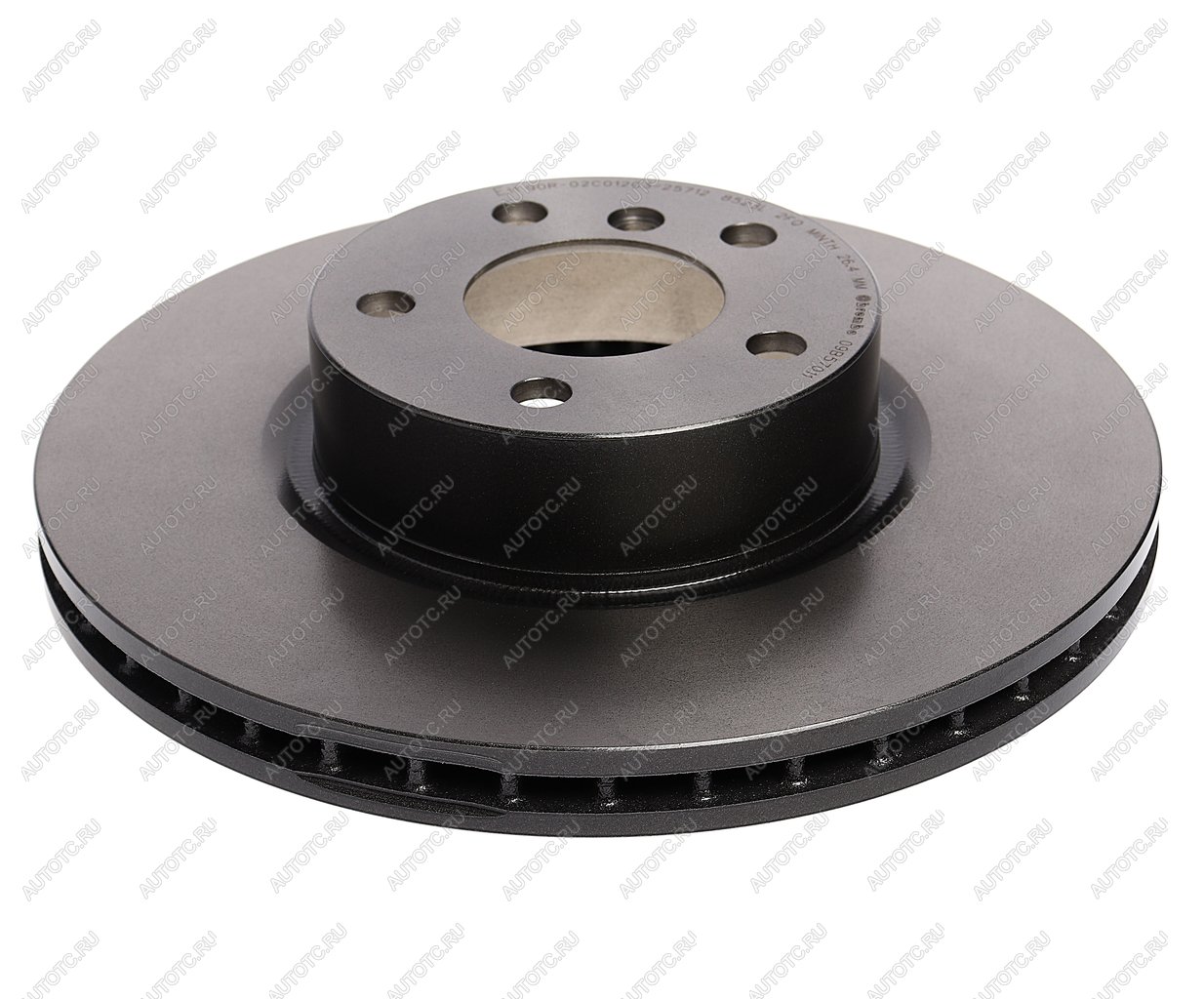 9 649 р. Диск тормозной BMW X3 (F25) передний (1шт.) BREMBO BREMBO 09b57011  с доставкой в г. Пермь