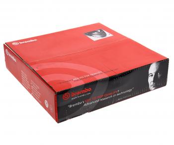 9 649 р. Диск тормозной BMW X3 (F25) передний (1шт.) BREMBO BREMBO 09b57011  с доставкой в г. Пермь. Увеличить фотографию 3