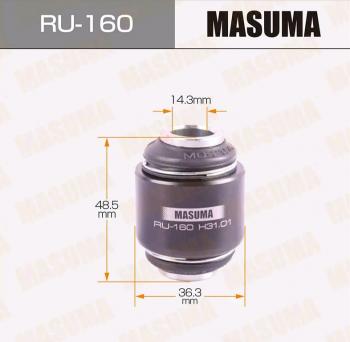 729 р. Сайлентблок TOYOTA Camry тяги задней поперечной внешний MASUMA MASUMA ru-160  с доставкой в г. Пермь. Увеличить фотографию 2